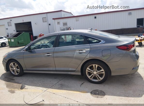 5NPE34AF9KH777726 2019 HYUNDAI SONATA Gray 