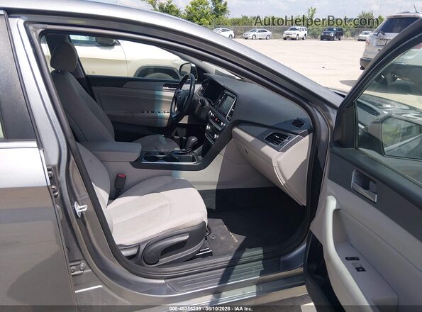 5NPE34AF9KH777726 2019 HYUNDAI SONATA Gray 