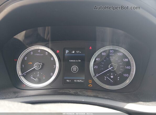 5NPE34AF9KH777726 2019 HYUNDAI SONATA Gray 