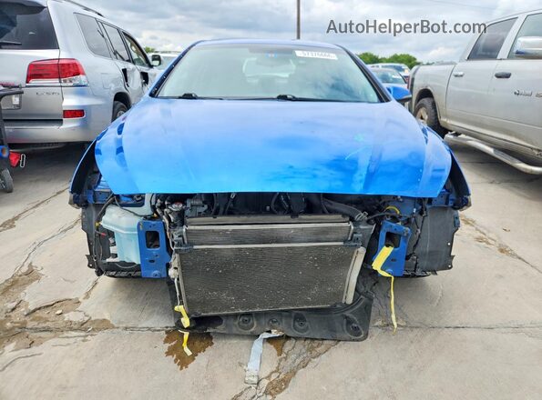 5NPE34AF9KH778956 2019 HYUNDAI SONATA Blue წინა ხედი