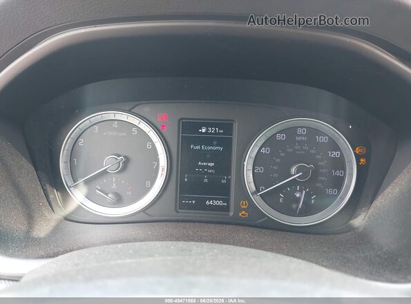 5NPE34AF9KH804570 2019 HYUNDAI SONATA Silver Հետևի նստատեղերի տեսք