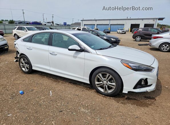 5NPE34AF9KH808568 2019 HYUNDAI SONATA White Առջևի աջ