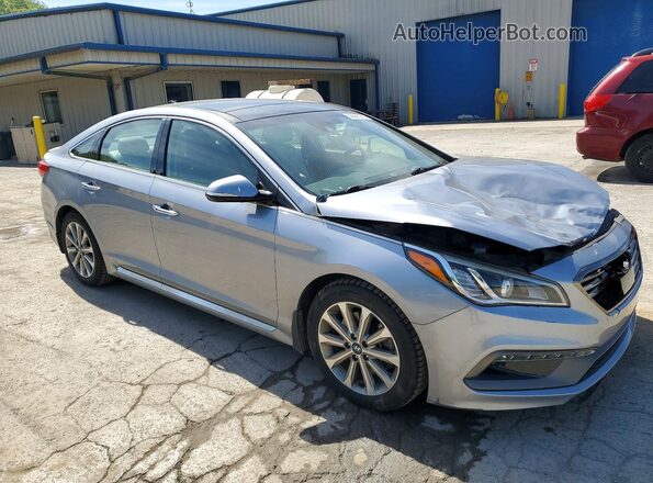 5NPE34AFXGH276173 2016 HYUNDAI SONATA Silver 