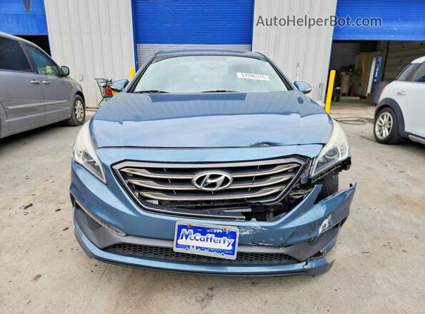 5NPE34AFXGH283737 2016 HYUNDAI SONATA Blue 