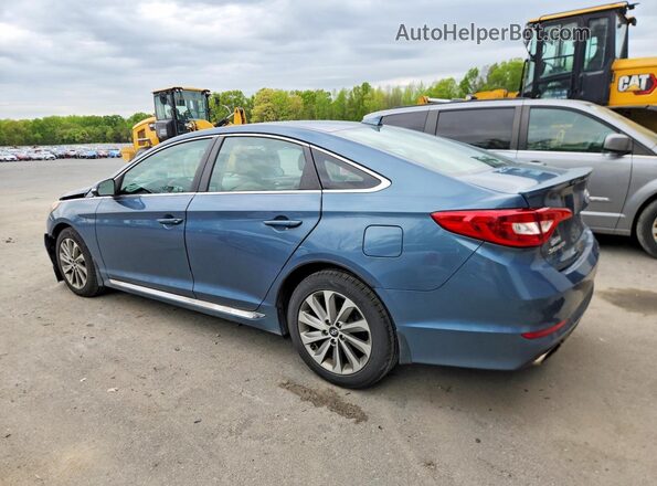 5NPE34AFXGH283737 2016 HYUNDAI SONATA Blue 