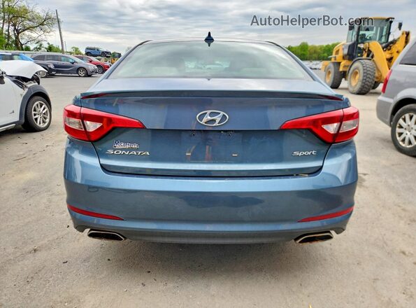 5NPE34AFXGH283737 2016 HYUNDAI SONATA Blue 