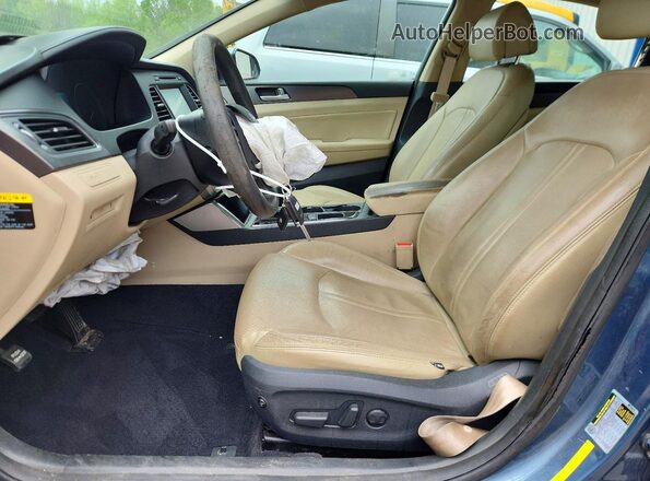 5NPE34AFXGH283737 2016 HYUNDAI SONATA Blue 