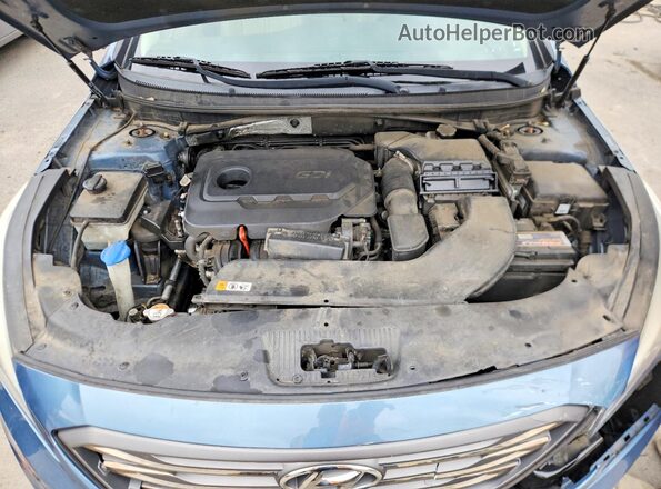 5NPE34AFXGH283737 2016 HYUNDAI SONATA Blue 