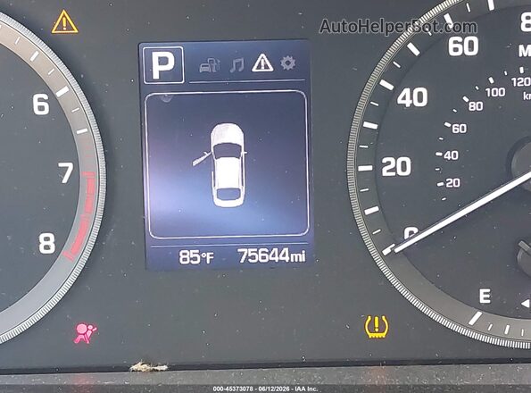 5NPE34AFXGH283916 2016 HYUNDAI SONATA Белый 