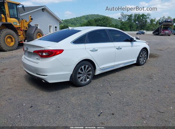 5NPE34AFXGH300827 2016 HYUNDAI SONATA White Հետևի աջ