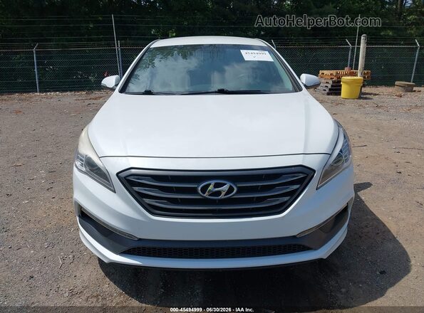 5NPE34AFXGH300827 2016 HYUNDAI SONATA White Դիմացի տեսք