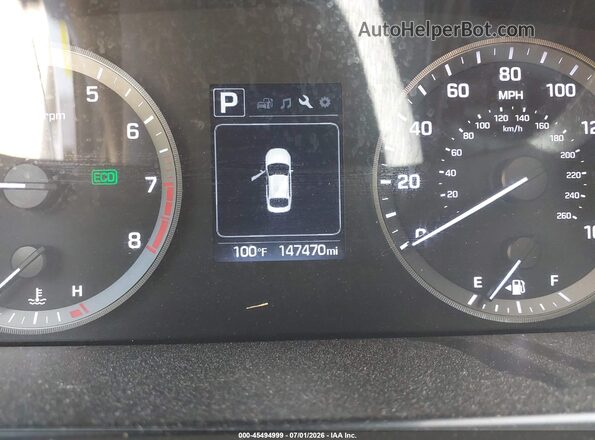 5NPE34AFXGH300827 2016 HYUNDAI SONATA White 