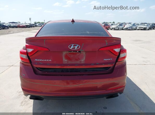 5NPE34AFXGH322911 2016 HYUNDAI SONATA Red 