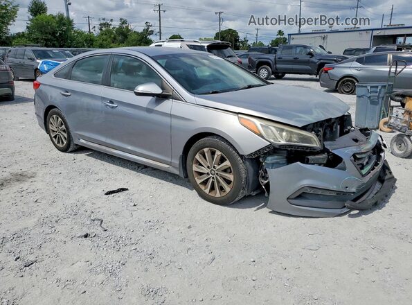 5NPE34AFXGH344567 2016 HYUNDAI SONATA Silver 