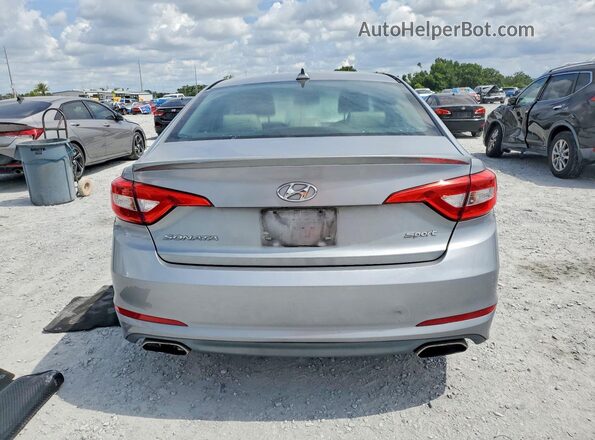 5NPE34AFXGH344567 2016 HYUNDAI SONATA Silver 