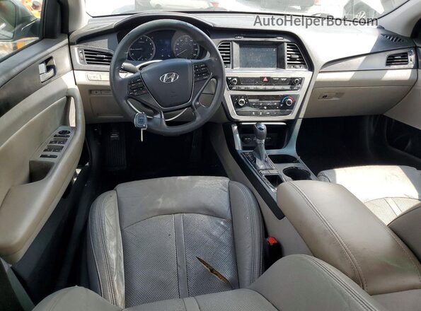 5NPE34AFXGH344567 2016 HYUNDAI SONATA Silver 