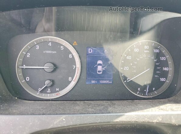5NPE34AFXGH344567 2016 HYUNDAI SONATA Silver 