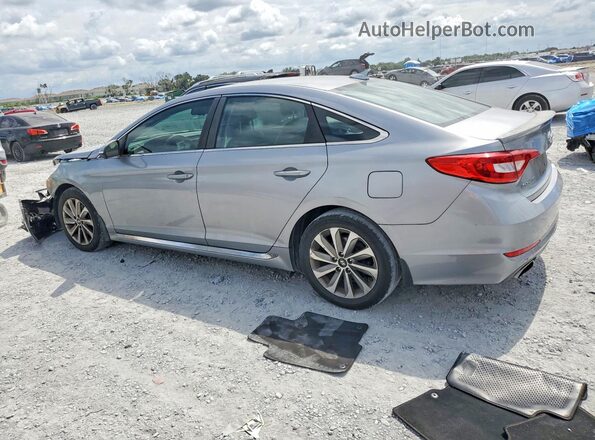 5NPE34AFXGH344567 2016 HYUNDAI SONATA Silver 