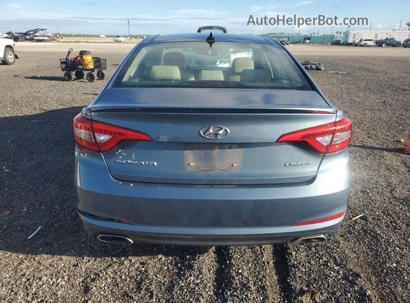 5NPE34AFXGH350899 2016 HYUNDAI SONATA Blue 