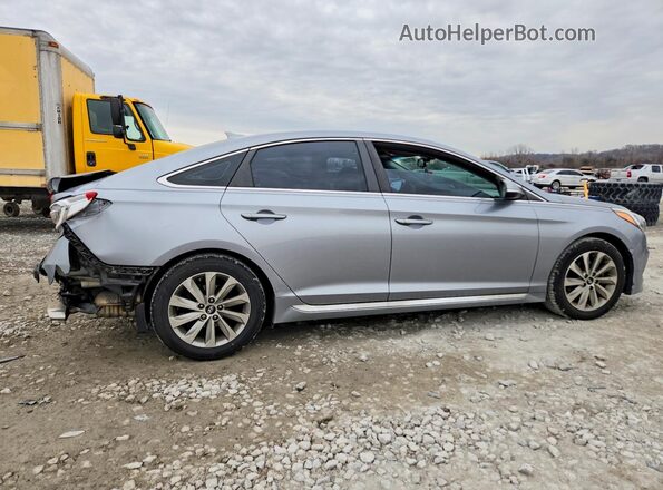 5NPE34AFXGH427528 2016 HYUNDAI SONATA Серебряный Задняя правая четверть