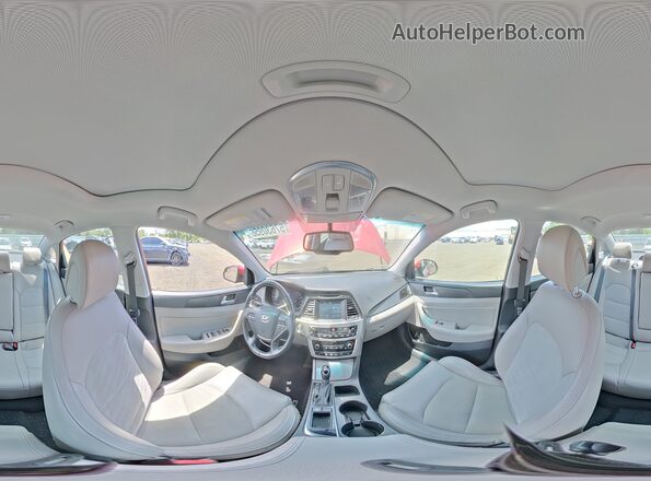 5NPE34AFXHH444430 2017 HYUNDAI SONATA Red Вид наклейки з VIN-кодом