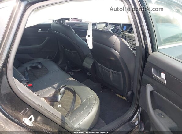 5NPE34AFXHH445447 2017 HYUNDAI SONATA Black 