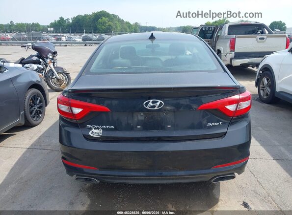 5NPE34AFXHH445447 2017 HYUNDAI SONATA Black 