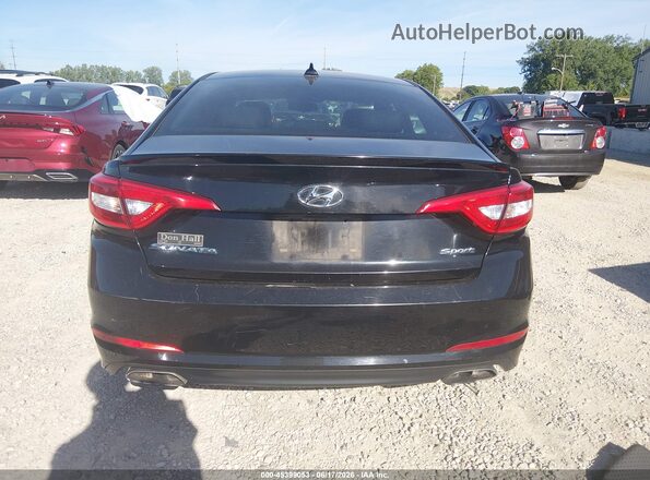 5NPE34AFXHH451121 2017 HYUNDAI SONATA Black 