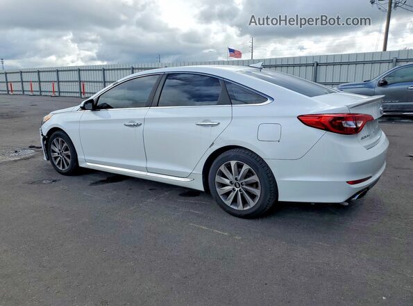 5NPE34AFXHH467092 2017 HYUNDAI SONATA White 