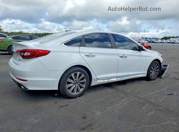 5NPE34AFXHH467092 2017 HYUNDAI SONATA White 