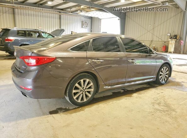 5NPE34AFXHH481526 2017 HYUNDAI SONATA Brown 