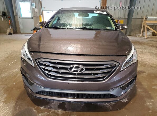 5NPE34AFXHH481526 2017 HYUNDAI SONATA Brown 