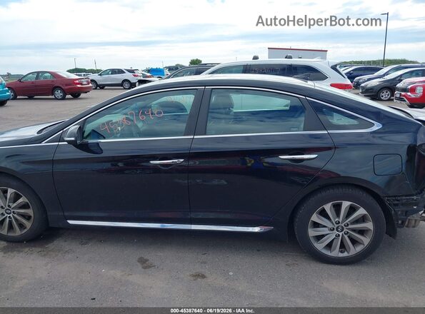 5NPE34AFXHH529140 2017 HYUNDAI SONATA Black 
