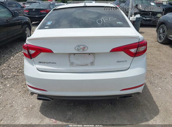 5NPE34AFXHH582890 2017 HYUNDAI SONATA White 