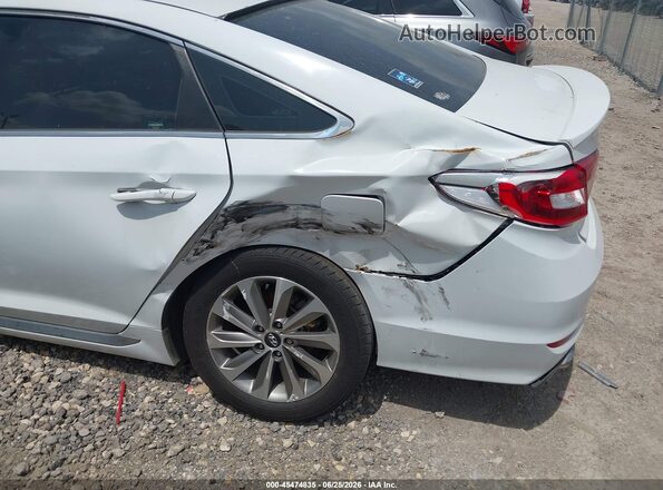 5NPE34AFXHH582890 2017 HYUNDAI SONATA White 