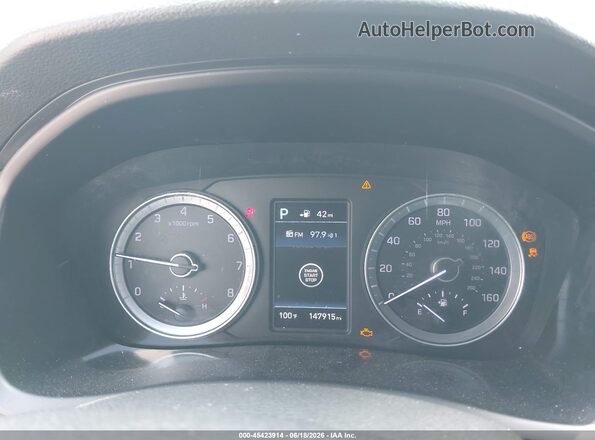 5NPE34AFXJH661479 2018 HYUNDAI SONATA White Vista de los asientos traseros