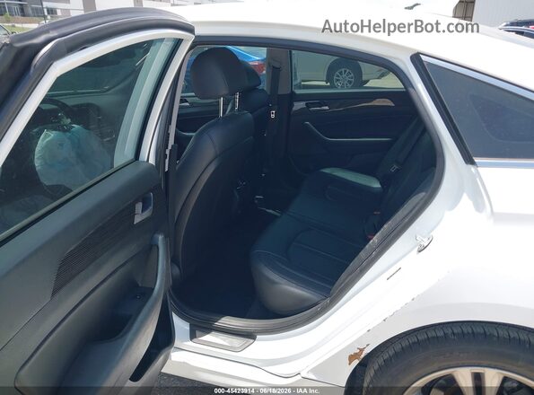 5NPE34AFXJH661479 2018 HYUNDAI SONATA White Vista de la etiqueta del VIN