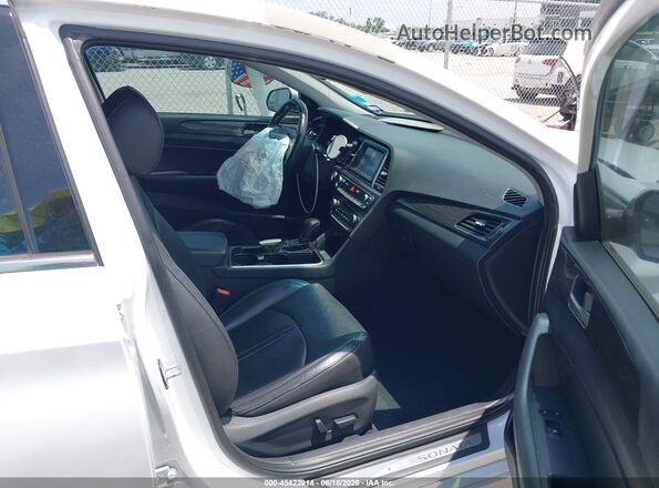 5NPE34AFXJH661479 2018 HYUNDAI SONATA White Vista interior delantera