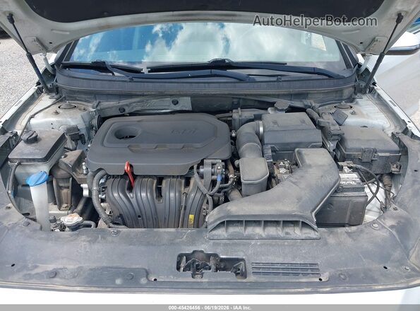 5NPE34AFXJH676953 2018 HYUNDAI SONATA Silver Vista trasera