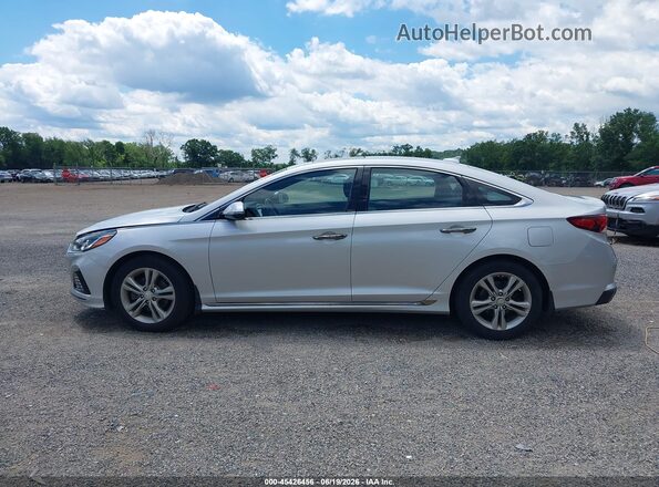 5NPE34AFXJH676953 2018 HYUNDAI SONATA Silver Vista interior de 360 grados