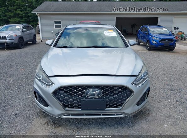 5NPE34AFXJH676953 2018 HYUNDAI SONATA Silver Vista del cuadro de instrumentos