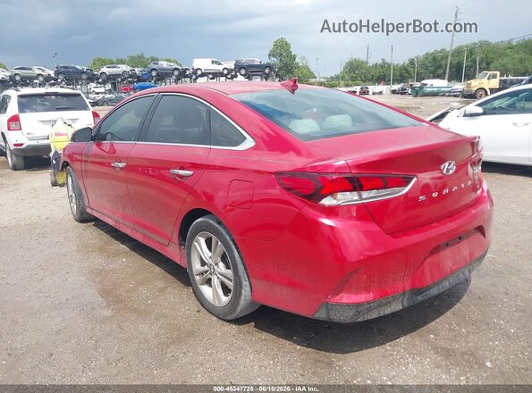 5NPE34AFXJH682641 2018 HYUNDAI SONATA Red 