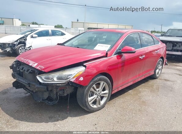 5NPE34AFXJH682641 2018 HYUNDAI SONATA Red 