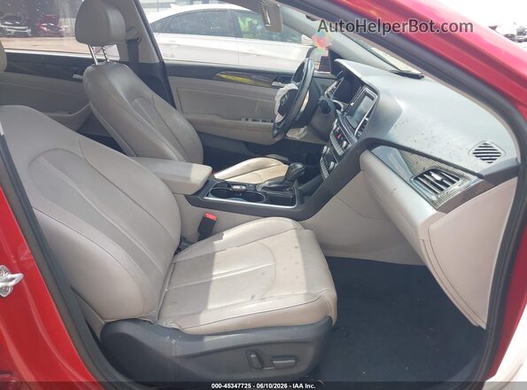 5NPE34AFXJH682641 2018 HYUNDAI SONATA Red 