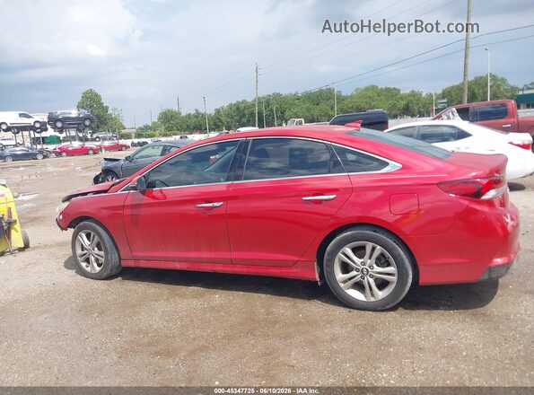 5NPE34AFXJH682641 2018 HYUNDAI SONATA Red 