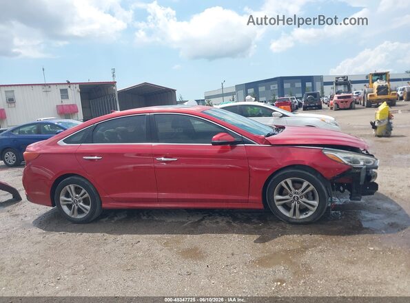 5NPE34AFXJH682641 2018 HYUNDAI SONATA Red 