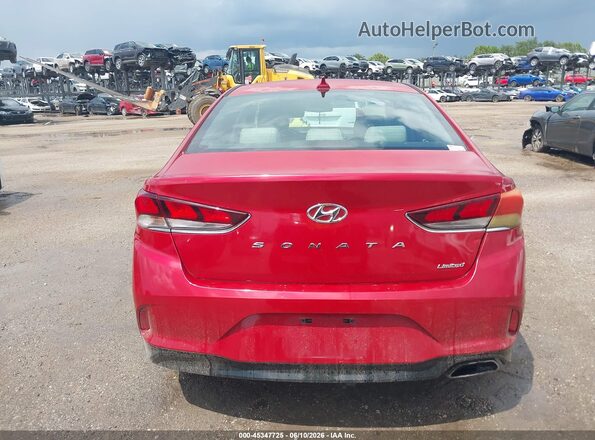 5NPE34AFXJH682641 2018 HYUNDAI SONATA Red 