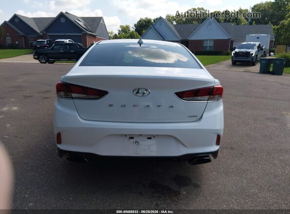 5NPE34AFXJH684549 2018 HYUNDAI SONATA White 