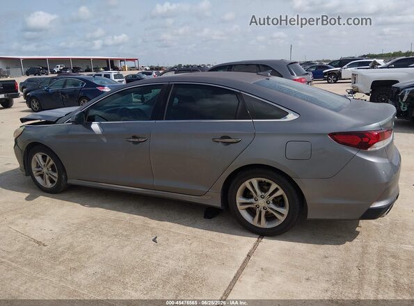 5NPE34AFXJH703360 2018 HYUNDAI SONATA Gray 360 interior view
