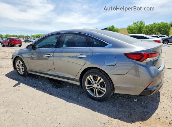 5NPE34AFXJH707599 2018 HYUNDAI SONATA Gray 